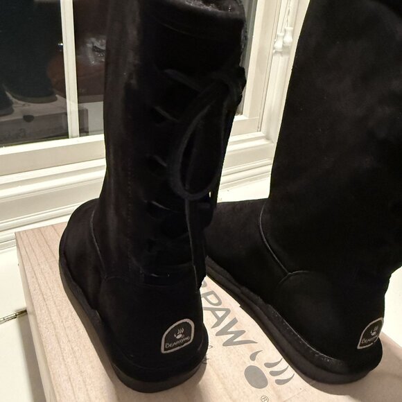 BEARPAW Phylly Youth Black Boot Size 3 Youth NEW [jb] - Picture 12 of 15